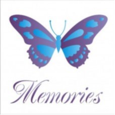 Stencil OPA 1374 Borboleta Memories 14X14cm Dublo_OPA1374